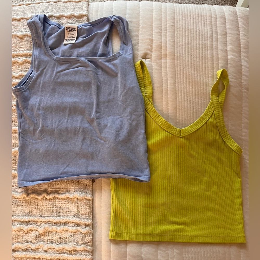 Two summer tank tops